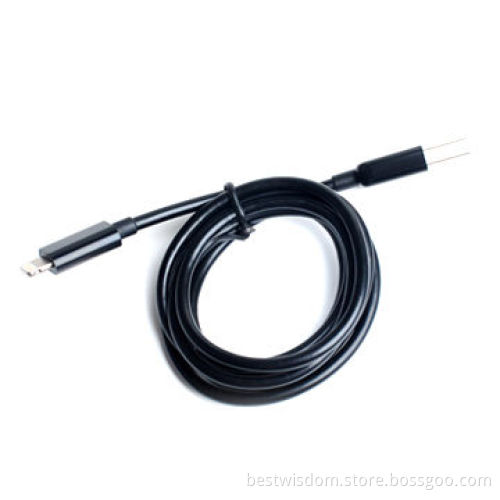 MFI USB Cable Supplies for iPhone/iPod/iPad, Smooth Surface, Reversible Design
